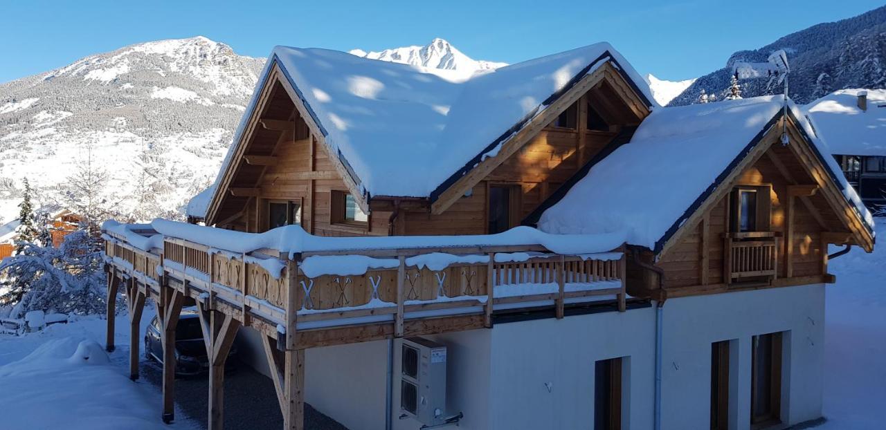 Villa Chalet 19 Personnes Le Petit Mozart Les Orres Exterior foto