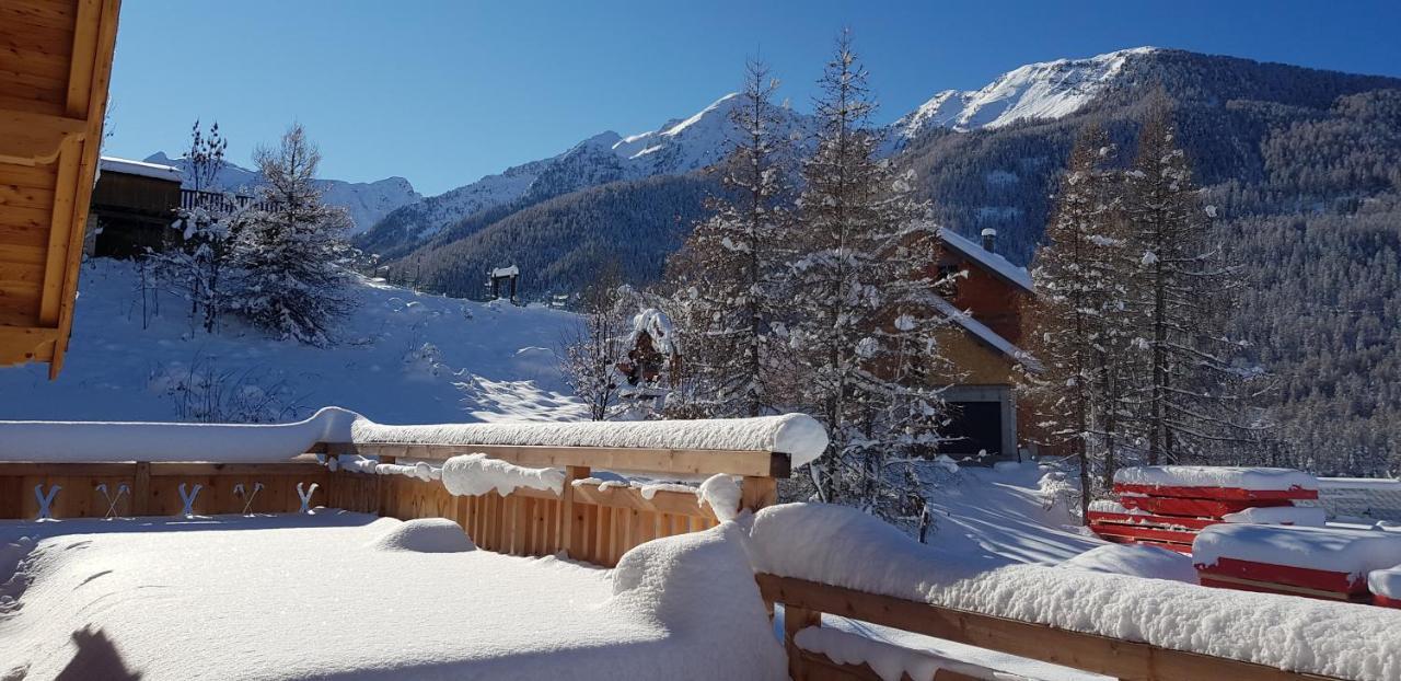 Villa Chalet 19 Personnes Le Petit Mozart Les Orres Exterior foto